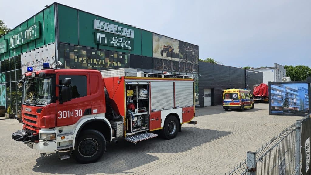Mężczyzna zginął na miejscu. - Śmiertelny wypadek w olsztyńskim zakładzie. Pracownik zginął na miejscu