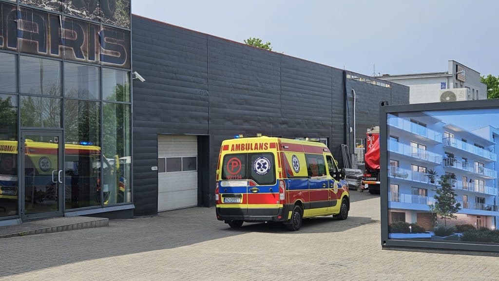 Mężczyzna zginął na miejscu. - Śmiertelny wypadek w olsztyńskim zakładzie. Pracownik zginął na miejscu