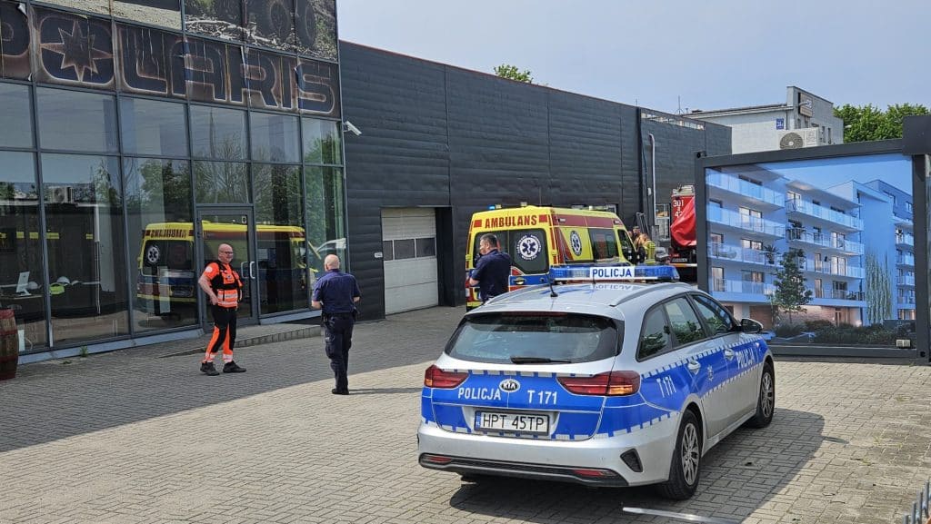 Mężczyzna zginął na miejscu. - Śmiertelny wypadek w olsztyńskim zakładzie. Pracownik zginął na miejscu