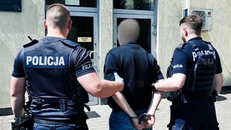 zatrzymanie podejrzanego za kradzieże