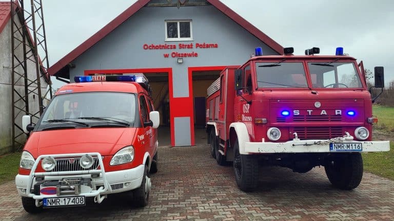 remiza strażacka w Olszewie