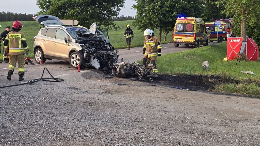 Marek Z. i Marta C. nie mieli szans na przeżycie – zginęli na miejscu. - Byli zaręczeni i planowali ślub. Zginęli w wypadku na Mazurach