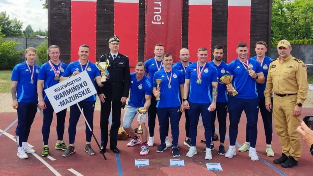 strażacy z Warmii i Mazur