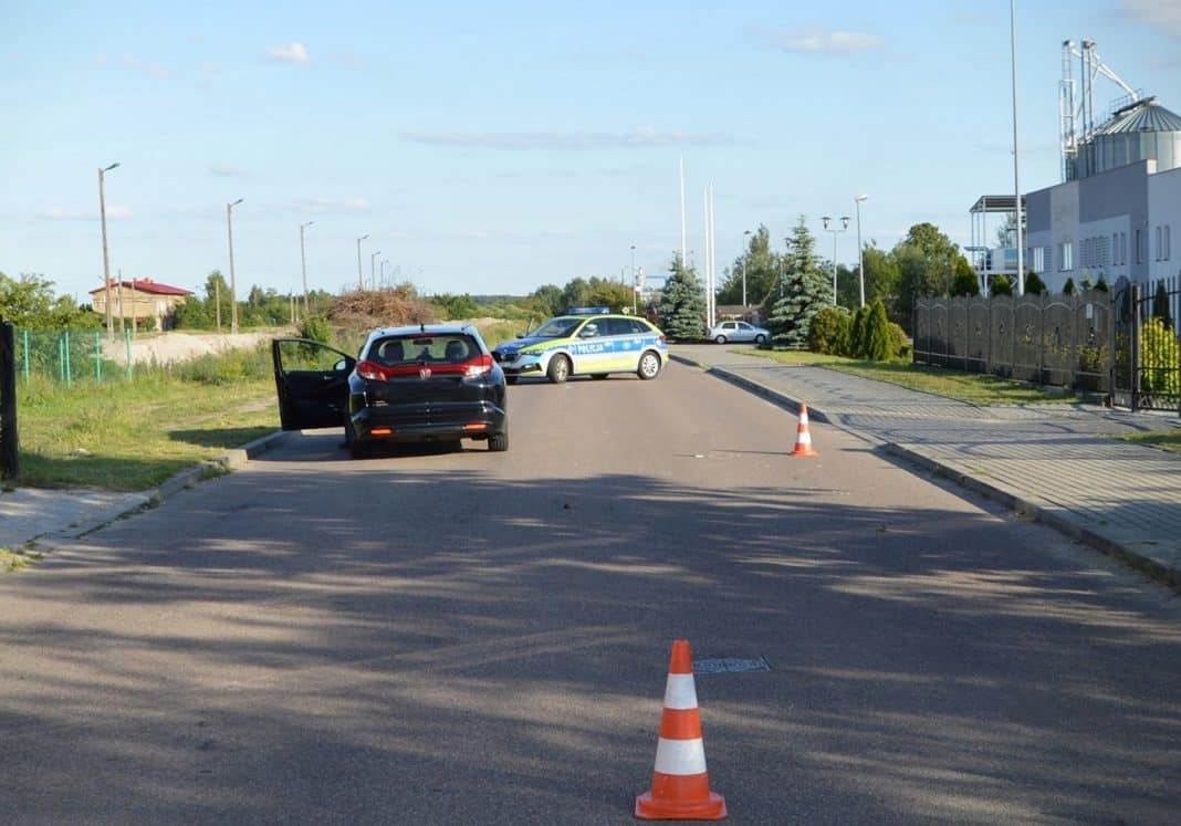 osobówka potrąciła 8-latkę