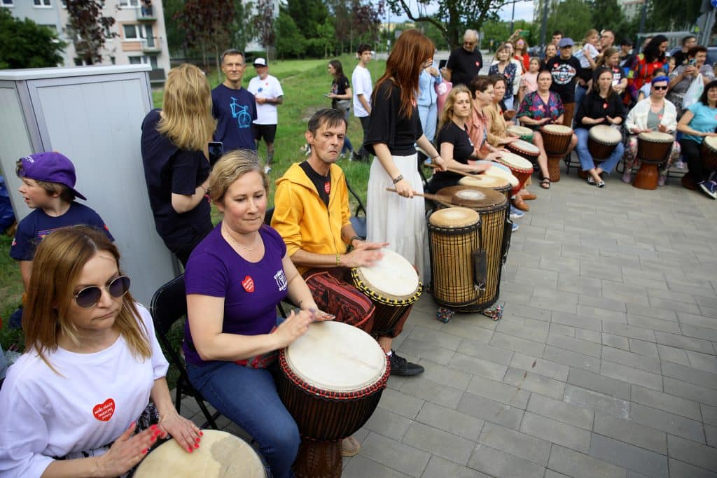 Rondo WOŚP już oficjalnie na mapie Olsztyna. - Jerzy Owsiak otworzył Plac Wielkiej Orkiestry Świątecznej Pomocy w Olsztynie