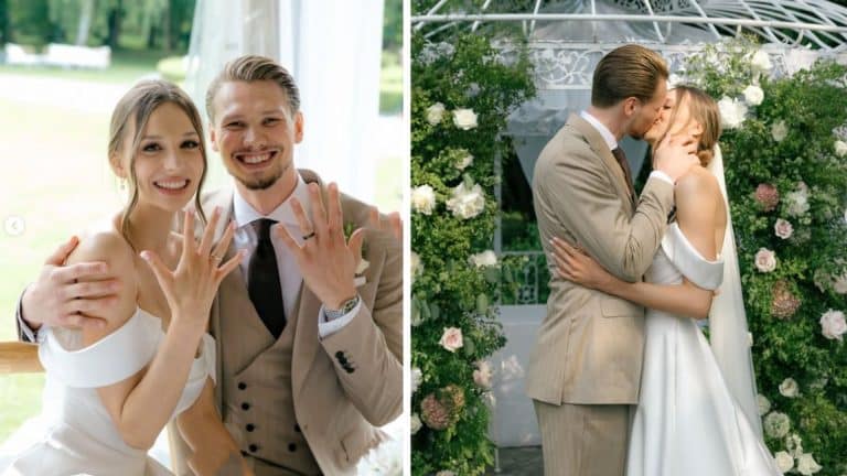 Jakub Kochanowski z małżonką