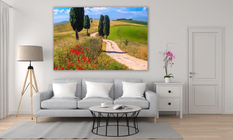 Obrazy na płótnie — elegancja i sztuka w Twoim wnętrzu