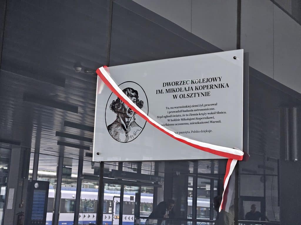 Dworzec zmienia nazwę! - Dworzec w Olsztynie za 97 milionów zmienia nazwę. Ma nowego patrona