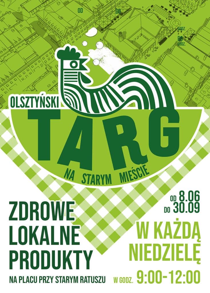 Rynek Starego Miasta tętniący gwarem? - Olsztyn przywraca życie Staremu Miastu. Zobacz co będzie się tu działo w każdą niedzielę