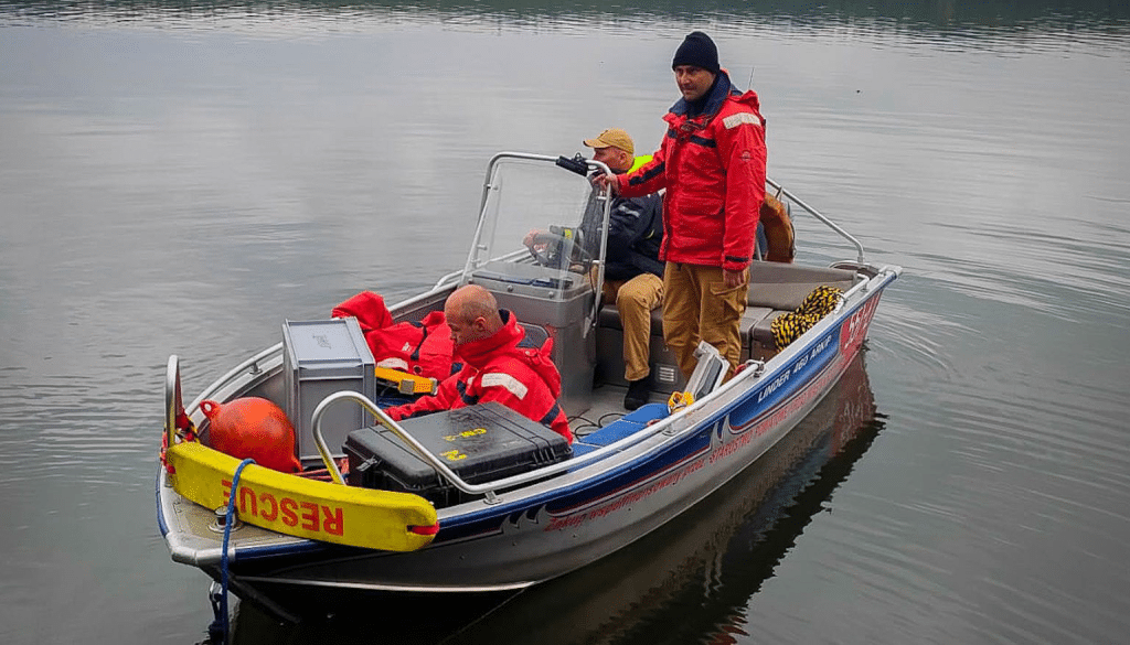 Odnaleziono tylko puste kajaki. - Nurkowie szukają trzech nastolatków, którzy zaginęli na jeziorze