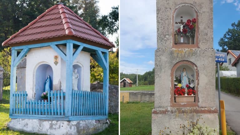 kapliczki w Brąswałdzie i Worytach