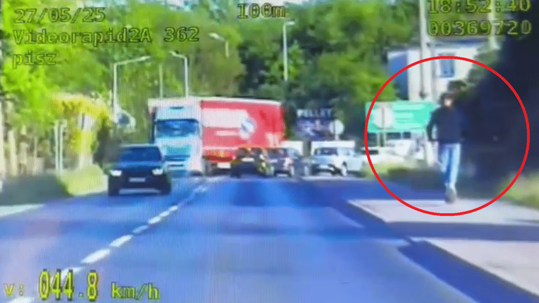 przekroczył prędkość na hulajnodze