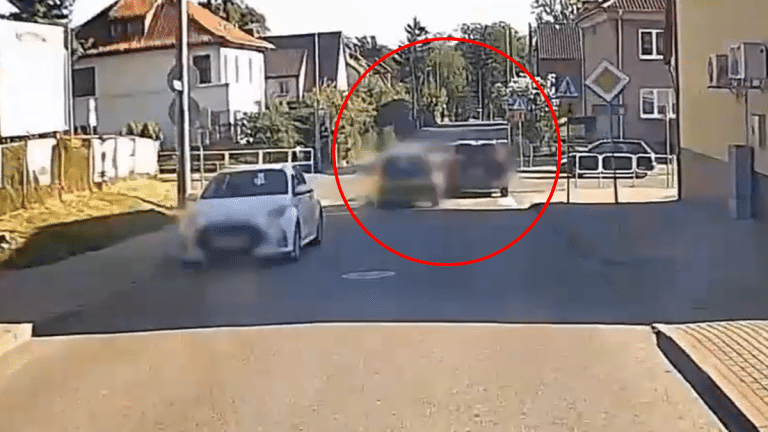 kobieta wyprzedzała na przejściach dla pieszych