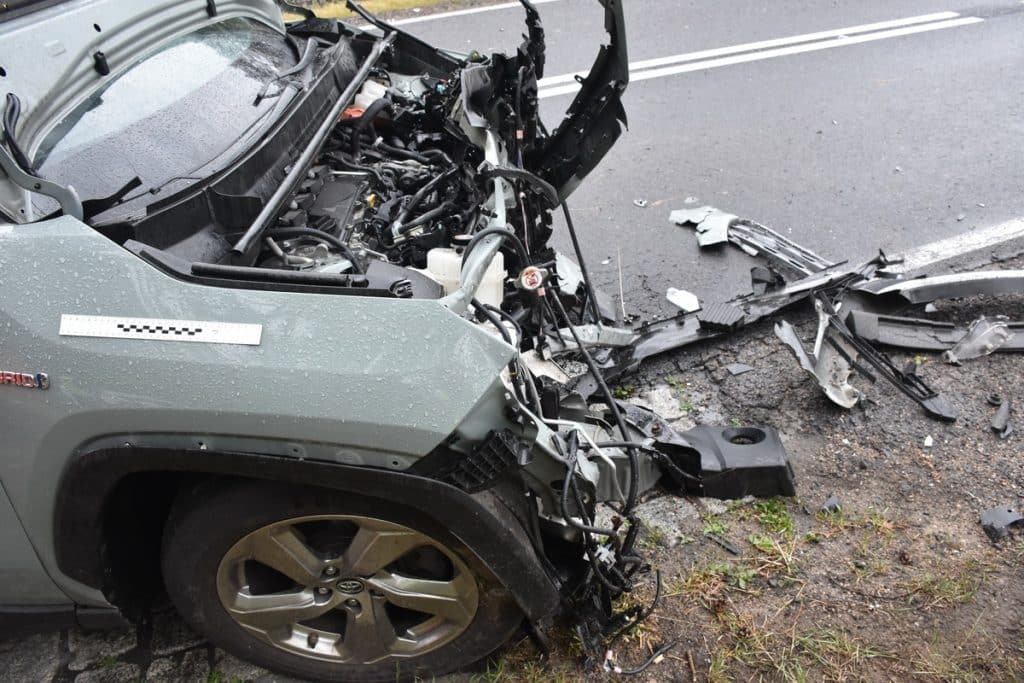 Jedna osoba poniosła śmierć na miejscu. - Wypadek z udziałem dzieci na DK58. Jedna osoba nie żyje