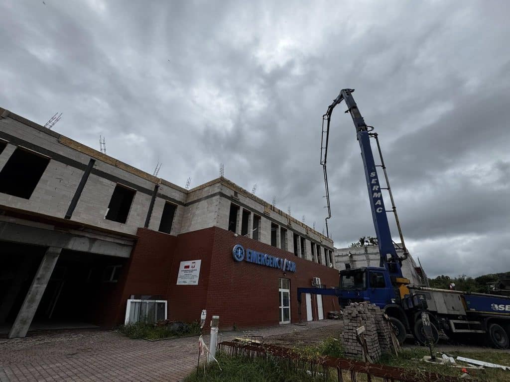 zalanie OIOM-u w Giżycku