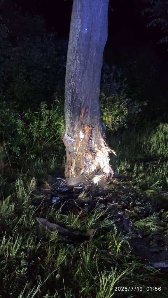 Doszło do groźnego wypadku drogowego. - Nocny rajd zakończony tragedią – Audi wbiło się w drzewo