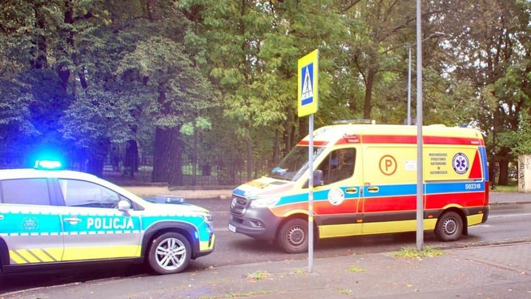 potrącenie na przejściu dla pieszych