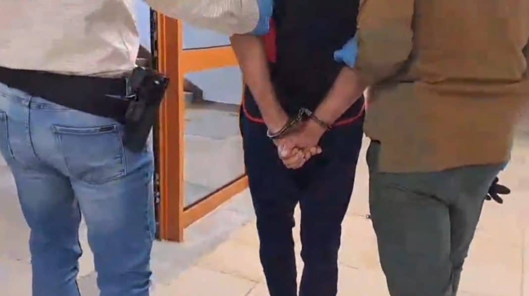 aresztowany za awanturę w szpitalu