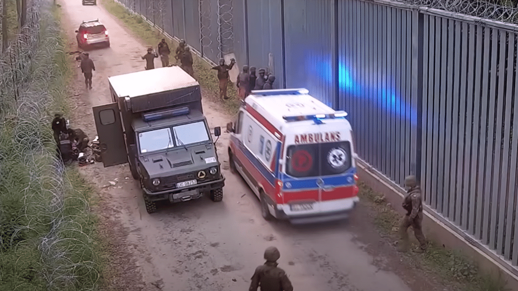 atak na granicy z białorusią