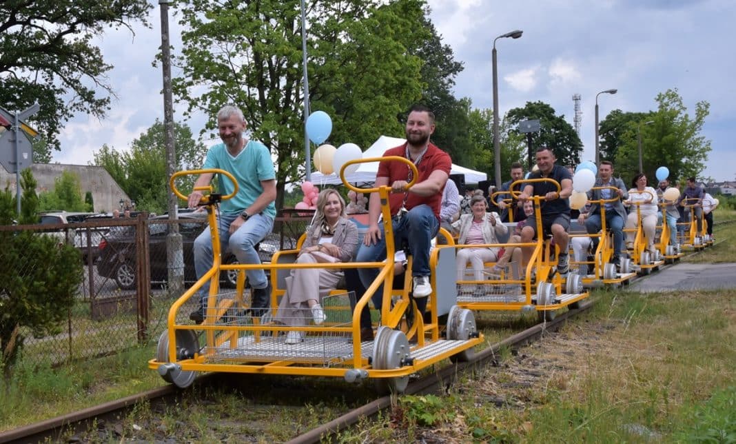 drezyny rowerowe w Lidzbarku