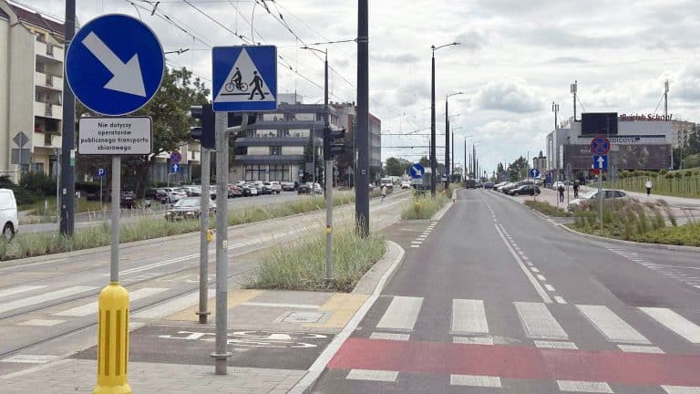 Utrudnienia w centrum Olsztyna: ruszają prace gwarancyjne po budowie linii tramwajowej