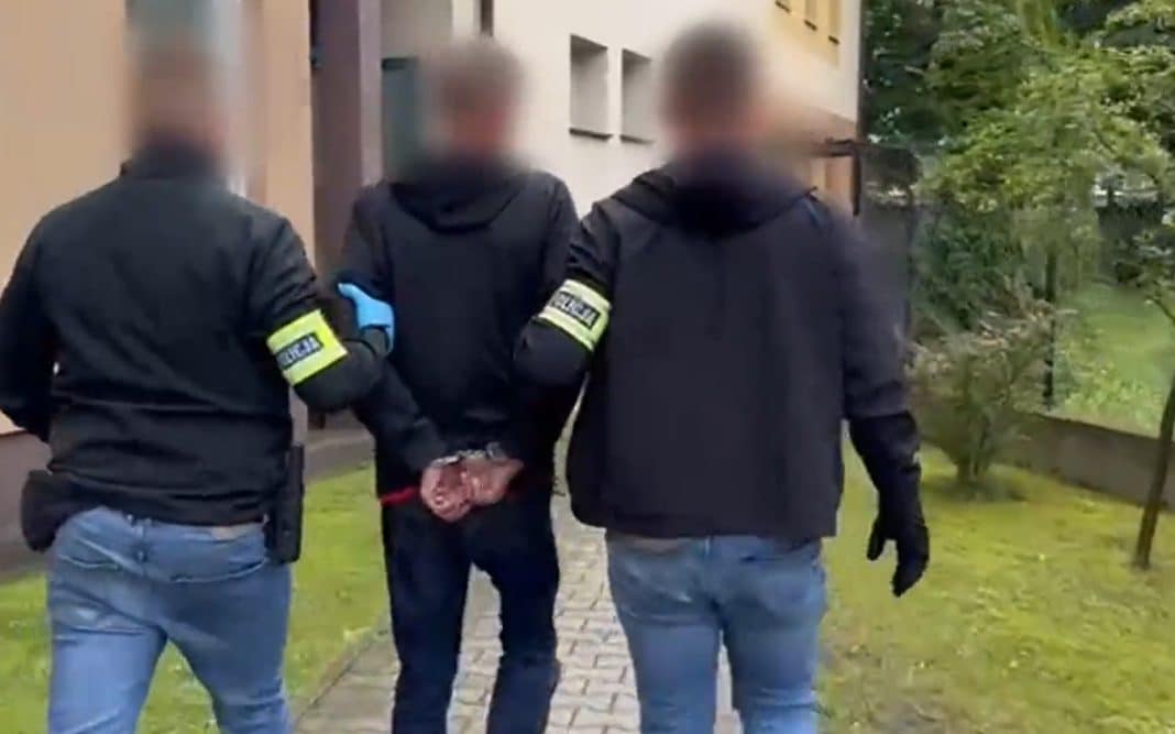 podpalenie kobiety Wielbark