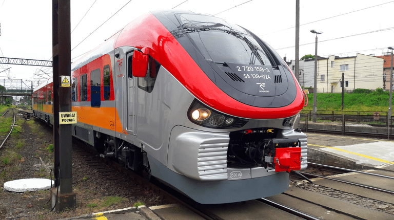 kolej na trasie Ełk-Giżycko