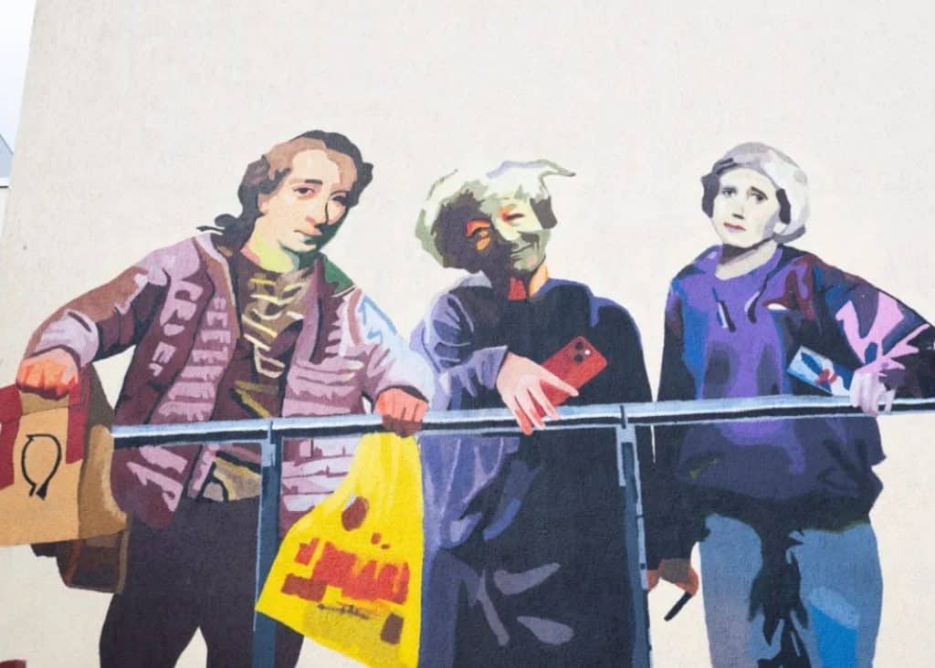 Ten mural to prawdziwa perełka kampusu. - Kortowo zaskakuje! Na ścianie akademika pojawił się niezwykły mural