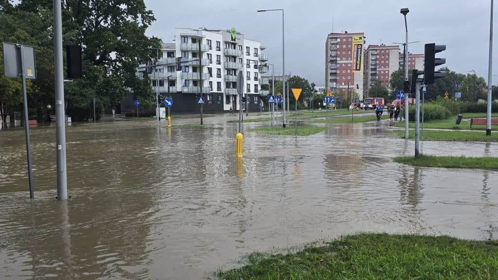 powódź w Elblagu