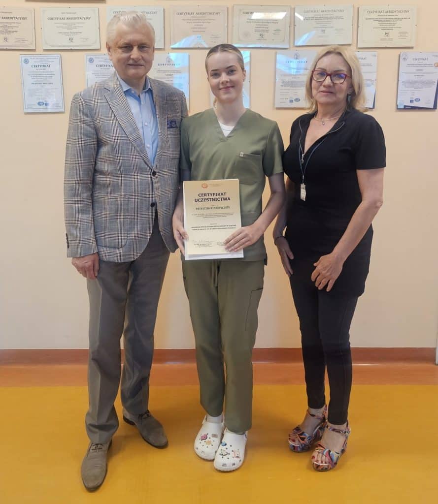 Medyczne praktyki w Olsztynie? Dla tych studentek to była przygoda życia. - Studentki medycyny z Wilna szkolą się w Olsztynie