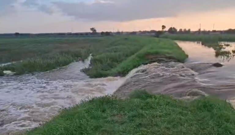 przerwanie wału na Dzierzgonce