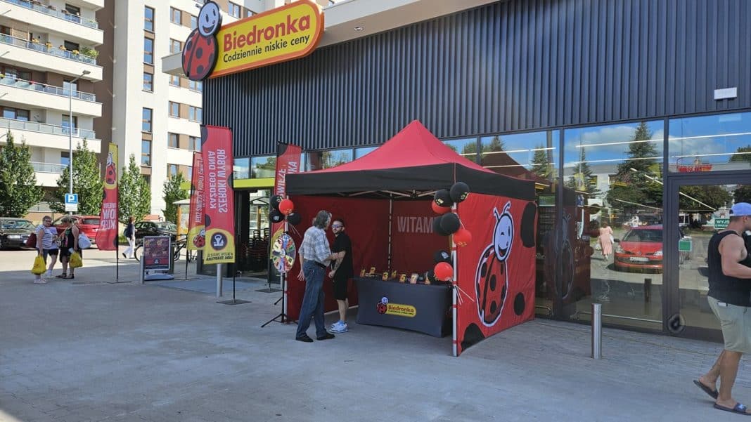otwarcie Biedronki przy Poprzecznej w Olsztynie