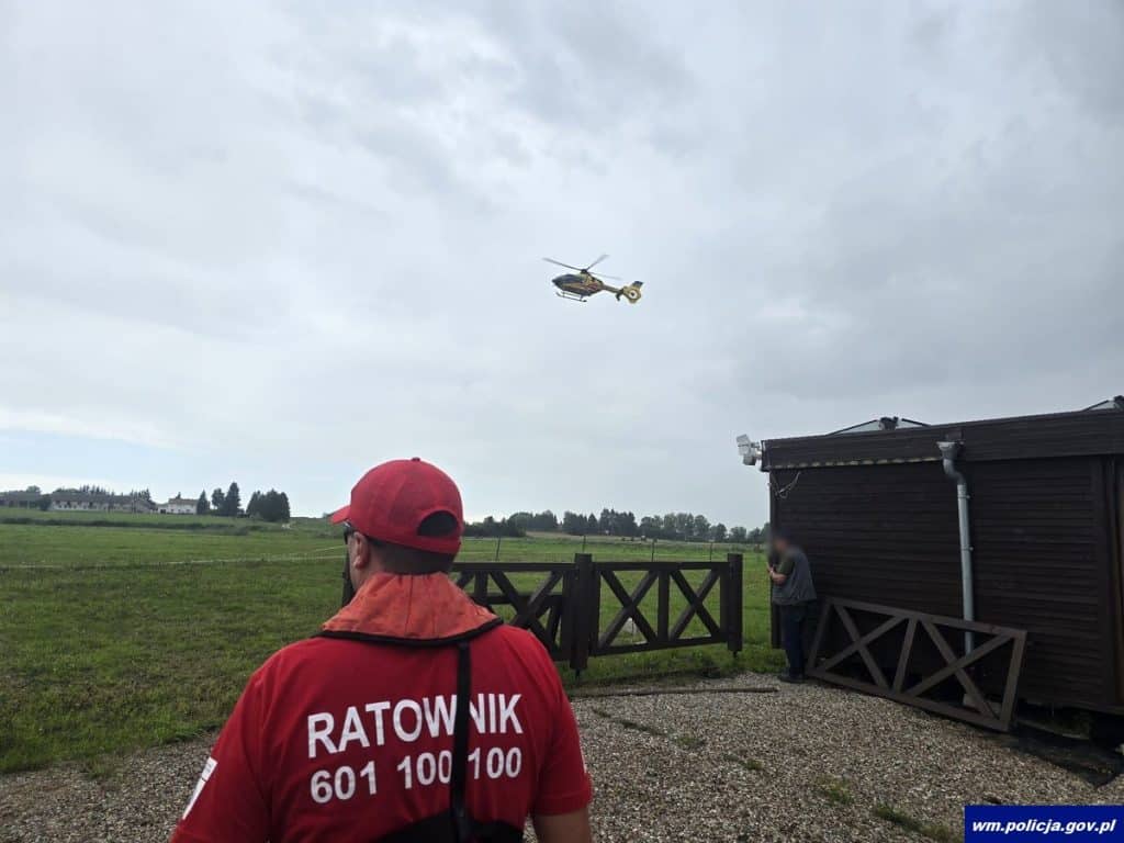 Miał kapok i kwalifikacje. Nie przeżył. - Śmiertelny wypadek na Mazurach. Mężczyzna wypadł ze skutera wodnego