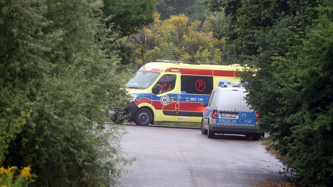 potrącenie na torach