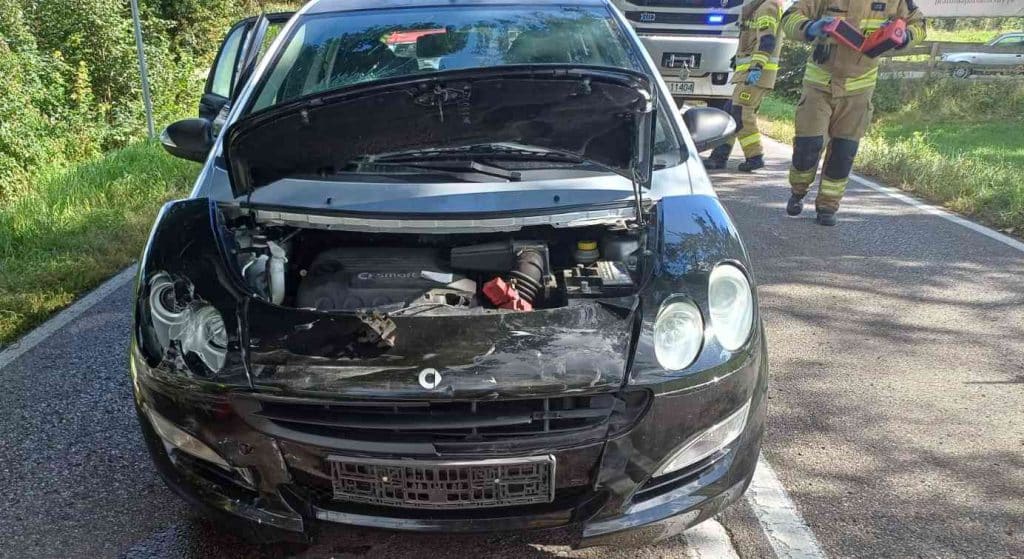 Na miejsce skierowano śmigłowce ratunkowe. - Wypadek 11 osób. Dwa śmigłowce LPR. Rannych zabrano do czterech szpitali