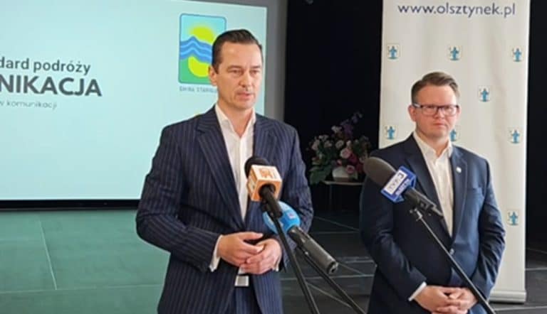 Michał Kontraktowicz i Robert Waraksa podczas konferencji prasowej