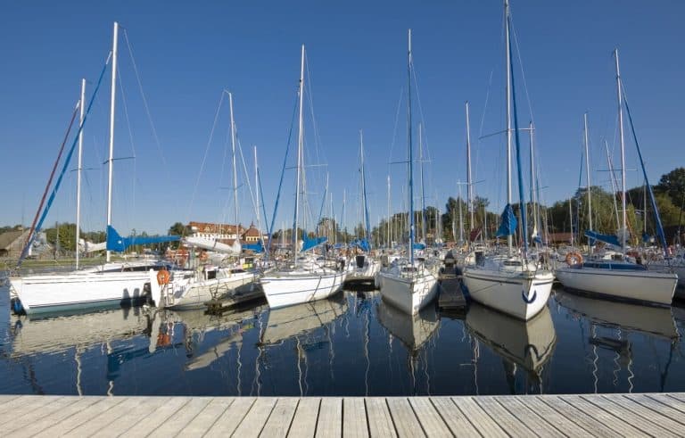 przystań żeglarska