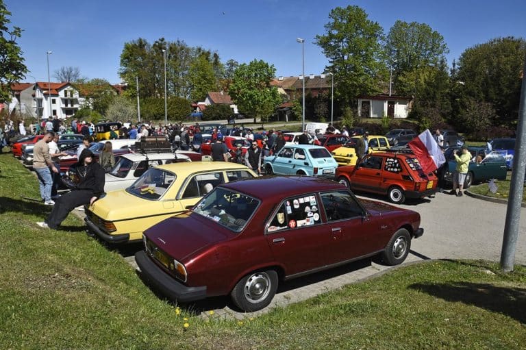 Rajd pojazd&oacute;w zabytkowych Dobre Miasto