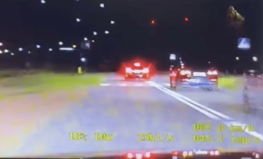 wideo policyjne z kamerki