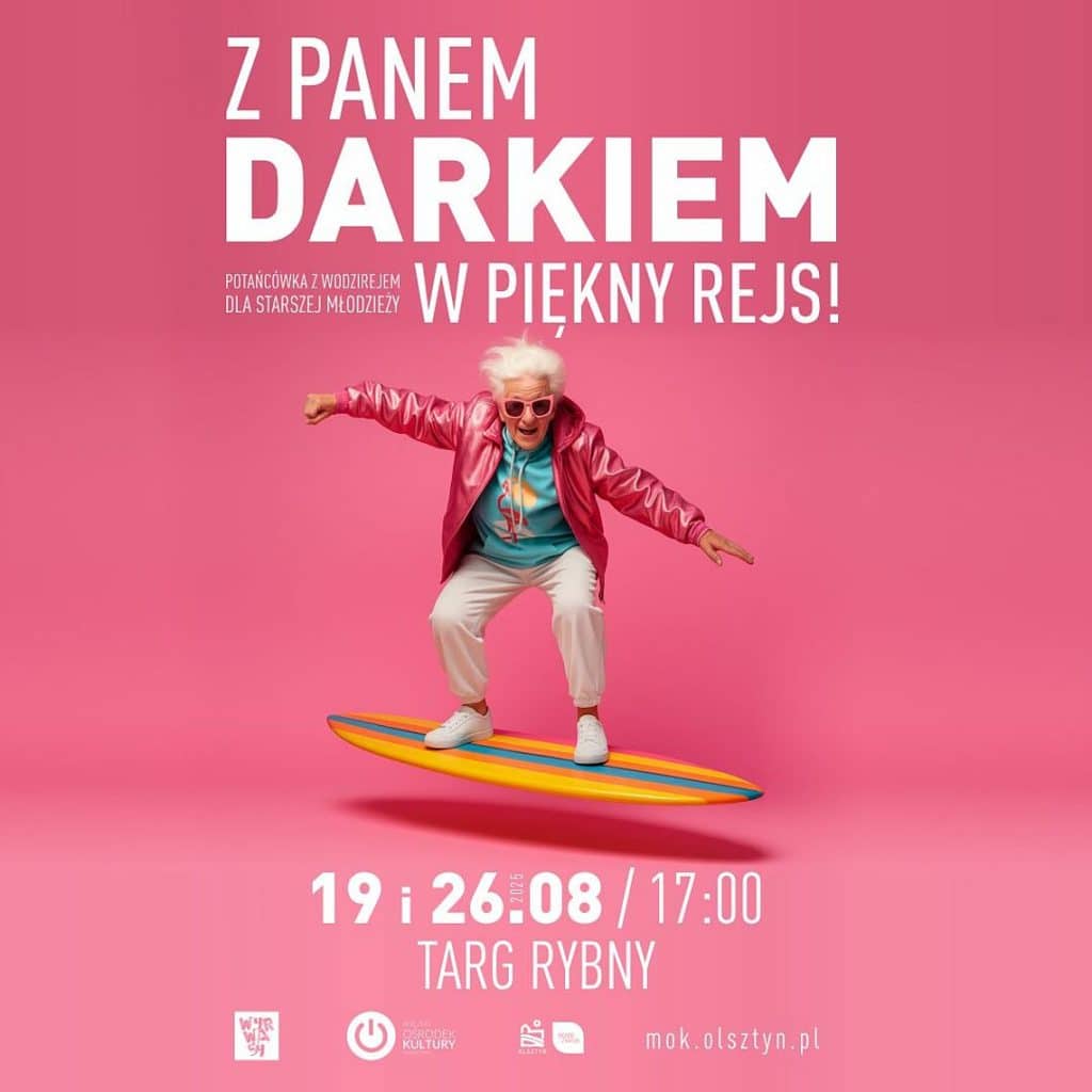 Potańcówki dla seniorów w Olsztynie. - Targ Rybny w Olsztynie zamieni się w parkiet. Seniorzy zatańczą przy hitach sprzed lat