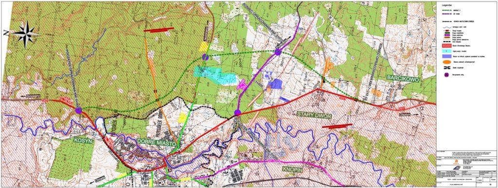 Kierowcy będą zaskoczeni przebiegiem obwodnicy Dobrego Miasta. - Jest decyzja w sprawie obwodnicy Dobrego Miasta. Wybrano najkorzystniejszy wariant