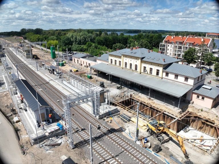 stacja PKP w Ostródzie