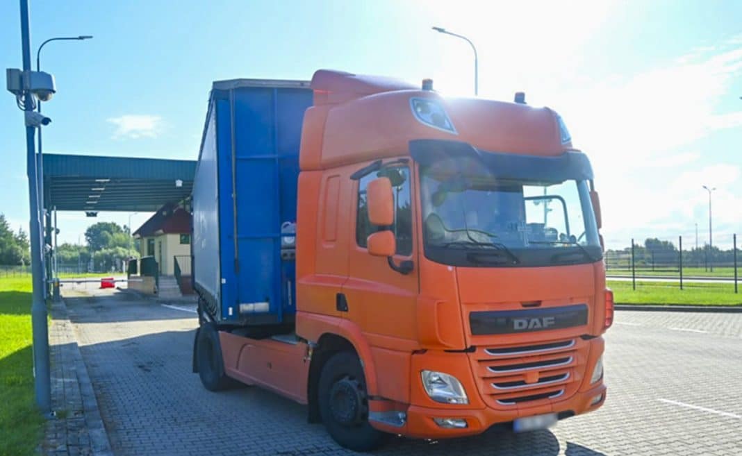 zatrzymany samochód