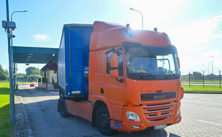 zatrzymany samochód