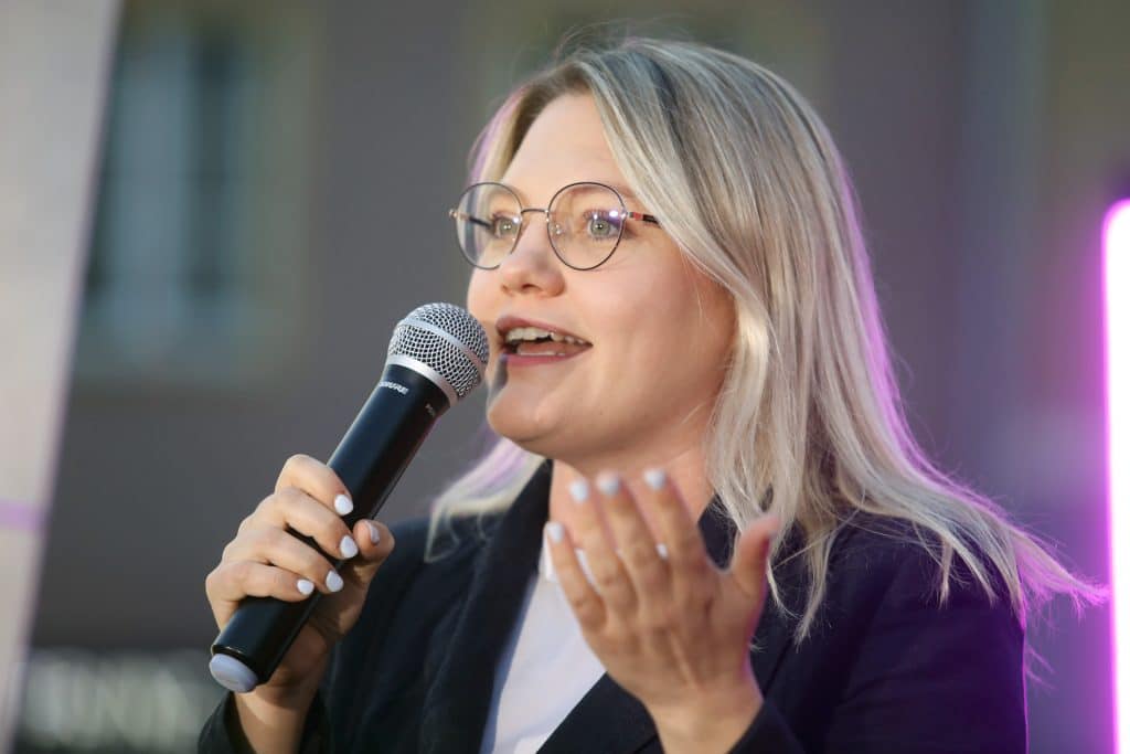 Tłumy na wiecu partii Razem? - Adrian Zandberg spotkał się z mieszkańcami Olsztyna