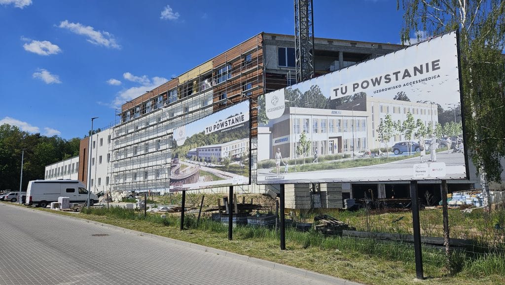 Nowy kompleks leczniczy na Warmii. - Powstaje duży szpital w nowym uzdrowisku na Warmii. To dopiero drugie takie miejsce
