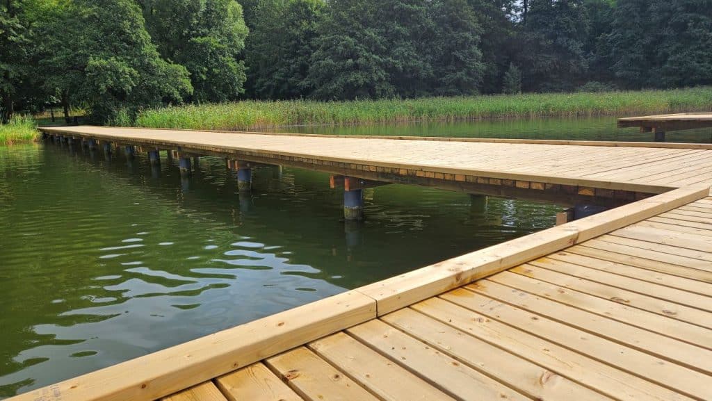 Jak Wam się podoba? Symbol Kortowa odnowiony. - Kortowskie molo znów otwarte. Zyskało nowy blask po modernizacji