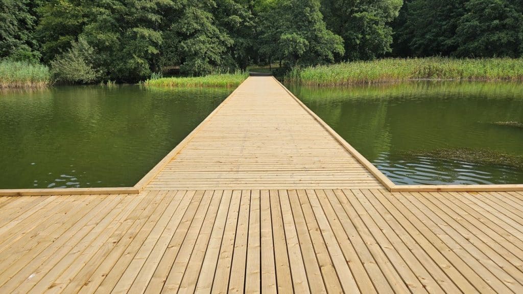 Jak Wam się podoba? Symbol Kortowa odnowiony. - Kortowskie molo znów otwarte. Zyskało nowy blask po modernizacji