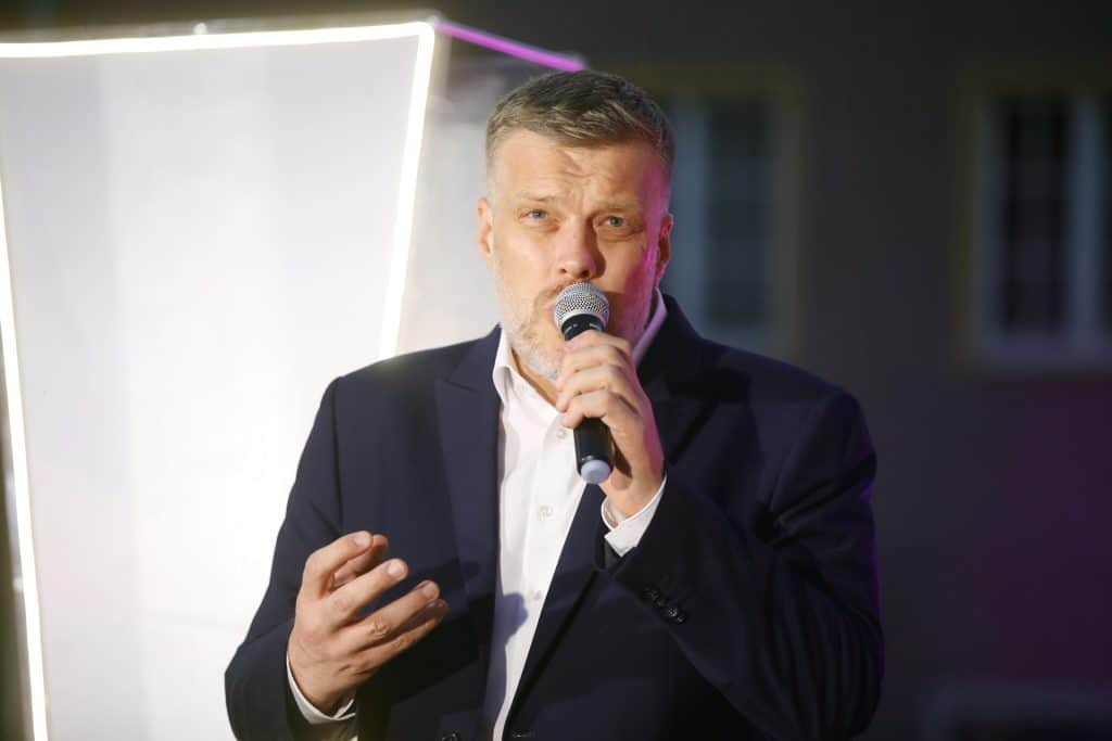 Tłumy na wiecu partii Razem? - Adrian Zandberg spotkał się z mieszkańcami Olsztyna