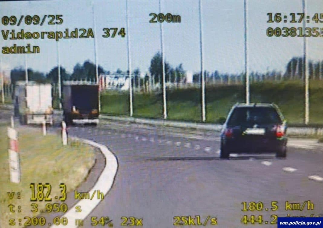 kontrola drogowa na s7